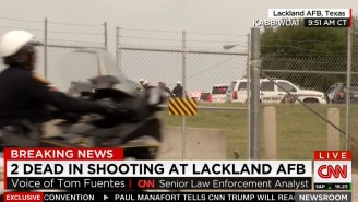 Sheriffs Respond To An Active Shooter At Lackland Air Force Base In San Antonio