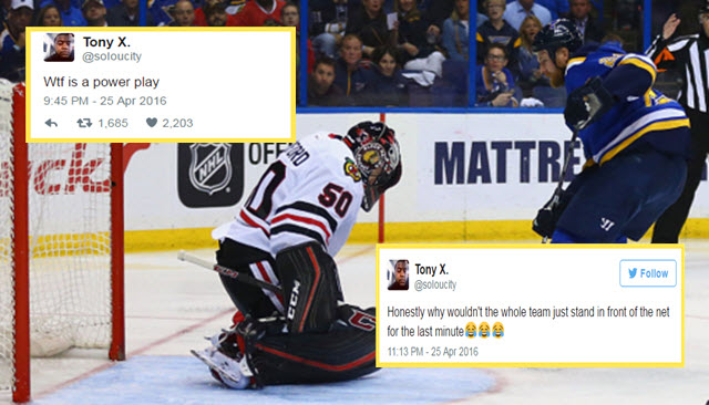 st louis blues fan