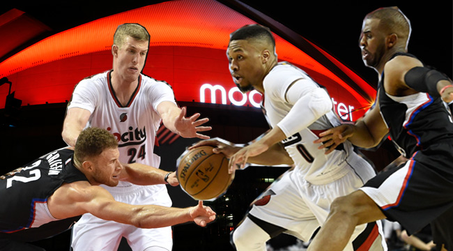 blake griffin, mason plumlee, damian lillard, chris paul