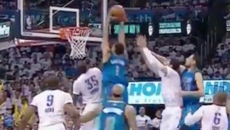 Nobody Boxed Out Justin Anderson So He Dunked All Over The Thunder