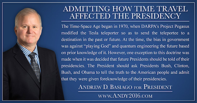 Andy2016-AdmittingTimeTravelAffectedPresidency