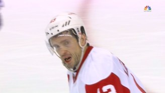 Pavel Datsyuk Lost A Tooth And Henrik Zetterberg Retrieved It For Him
