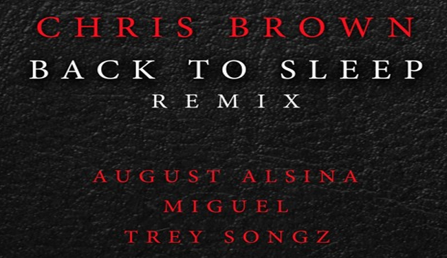 chris brown back to sleep remix trey songz