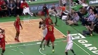 Jae Crowder Learned The Hard Way About Challenging Paul Millsap And Al Horford At The Rim