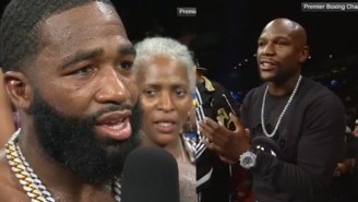 Adrien Broner Challenged Floyd Mayweather To A Fight