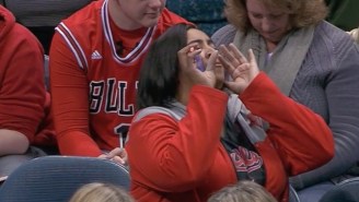 Even Bulls Commentator Stacey King Was Getting Annoyed With This Loud Bulls Fan