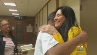 The Judge Who Recognized Her Former Classmate In Court Surprised Him At His Jail Release