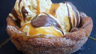 Churro Ice Cream Bowls Think Your Waffle Cones Are Just Adorable