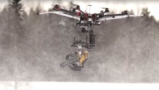 This Flying Chainsaw Drone Is Definitely Something That’s Out Of A Nightmare
