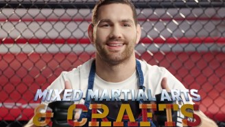 Chris Weidman Gets Innovative With Violence And Construction Paper In ‘Mixed Martial Arts And Crafts’