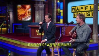 Stephen Colbert And Sturgill Simpson Wrote A Country Song In Honor Of Waffle House