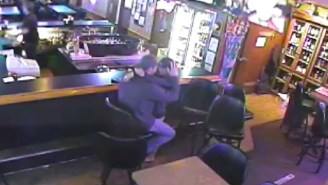 This Couple Is So Into Each Other, They Miss A Robbery Happening Next To Them