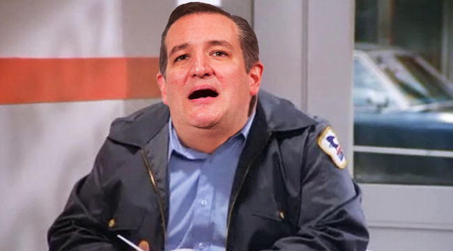 Ted Cruz as Newman