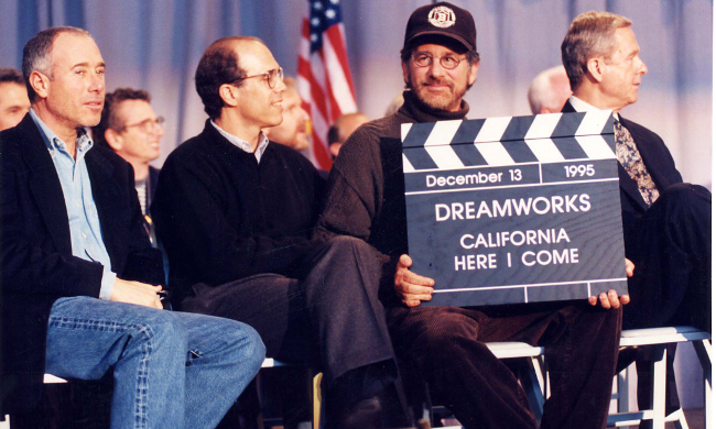 David Geffen Jeffrey Katzenberg Steven Spielberg Dreamworks