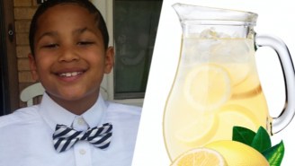 An Awesome Nine-Year-Old Just Funded His Own Adoption With A Lemonade Stand