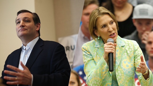 ted cruz carly fiorina