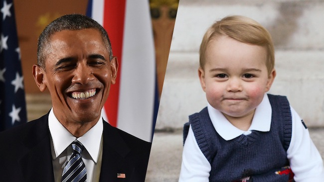 president obama prince george