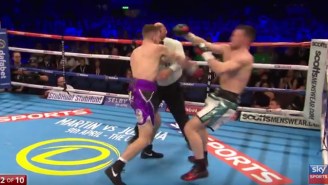 Watch A Non-Stop Brutal Combination Flatten This Boxer In An Epic Knockout