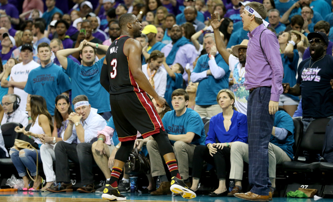 dwyane wade, purple shirt man