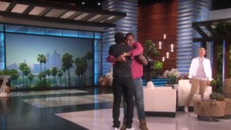 Ellen Used Eric Berry To Surprise Another Football Player Battling Cancer