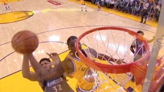 Harrison Barnes Took Out His UNC Anger On The Rim With This Vicious Put-Back Dunk