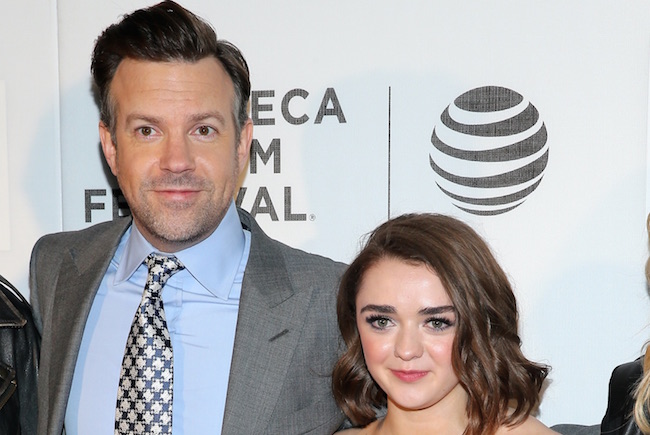 Jason Sudeikis Maisie Williams