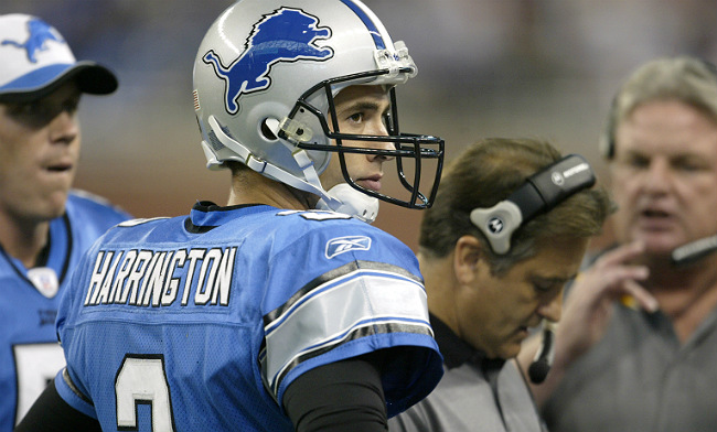 Former Lions QB Joey Harrington calls career 'rousing success