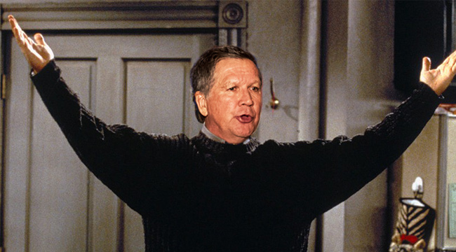 John Kasich as Seinfeld