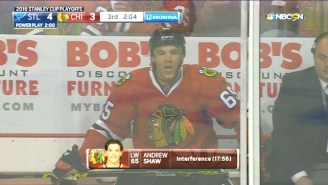 Andrew Shaw Flipped The Double-Bird And Shouted A Gay Slur At A Referee