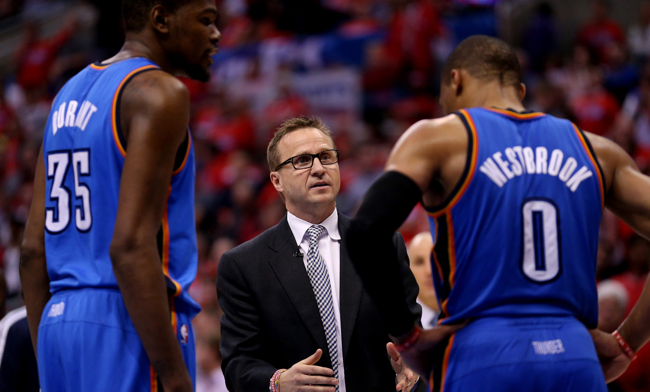 kevin durant, scott brooks, russell westbrook