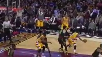 How Many Ball Fakes Did Kyrie Irving Throw On The Hawks Before Draining This Spectacular Jumper?