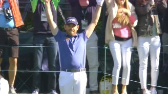 Louis Oosthuizen Used An Opponent’s Ball To Sink An Incredible Hole-In-One At The Masters