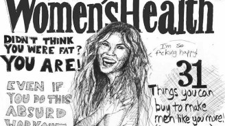 Satirical Women’s Health Cover Going Viral For Calling Out Unrealistic Beauty Standards