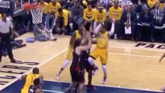 Monta Ellis’ Behind-Head Pass To Ian Mahinmi Might Be The Dime Of The Playoffs