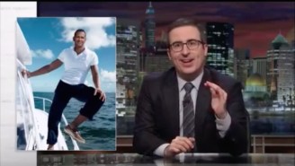 John Oliver Brilliantly Trolled The Elitist Yankees By Offering 25 Cent Tickets