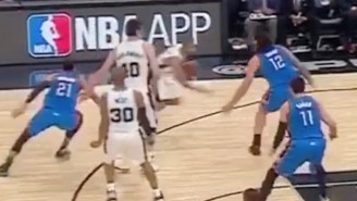 Tony Parker Turned On The Jets With This Crazy-Quick Crossover