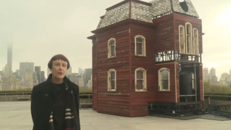 ‘Psycho’ house scares up a spot on NY museum’s roof