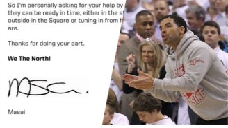 The Raptors Penned This Permission Slip So Fans Could Leave Work Early To Watch Tuesday’s Game