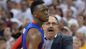 Reggie Jackson Performed A Pretty Solid Impersonation Of Pistons Coach Stan Van Gundy