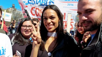 Rosario Dawson Reportedly Gets Arrested At D.C. Democracy Spring Protest