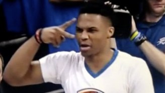 Let Russell Westbrook Dazzle You With Some Old School Disco Moves