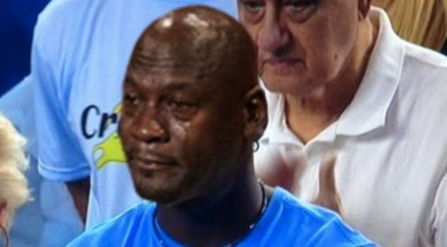 michael jordan crying championship