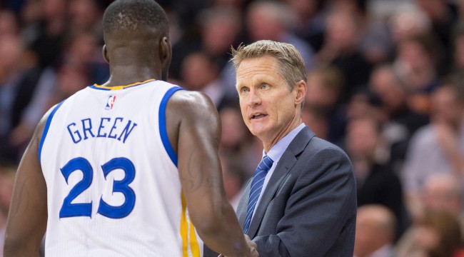 Steve Kerr, Draymond Green