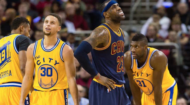 LeBron James, Stephen Curry