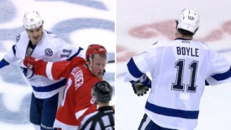Brian Boyle’s Chicken Dance Is Your Early Candidate For Best GIF Of The Playoffs
