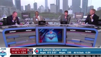 Rich Eisen And The NFL Network Crew Couldn’t Stop Laughing At ‘Beavers’ And ‘Bush’ During The Draft