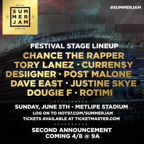 Hot 97 S Summer Jam 2016 Festival Stage Lineup Uproxx