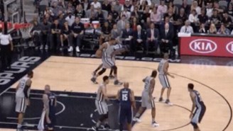 Tim Duncan Ripped The Ball From Zach Randolph Like He Was A Small Child