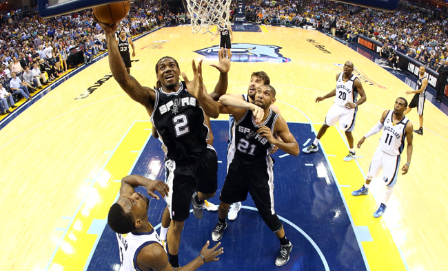 tony allen, kawhi leonard, tim duncan