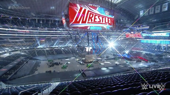 WWE Gave An Official Video Sneak Peek Of The WrestleMania 32 Set